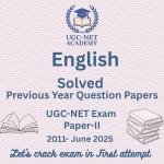 English (Solved PYQ's)