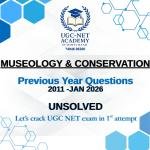 Muscology & conversation (PYQs)