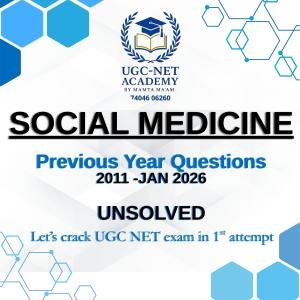 Social medicine (PYQs)