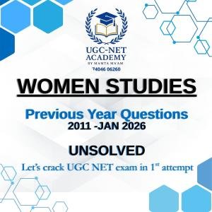 Women studies (PYQs)